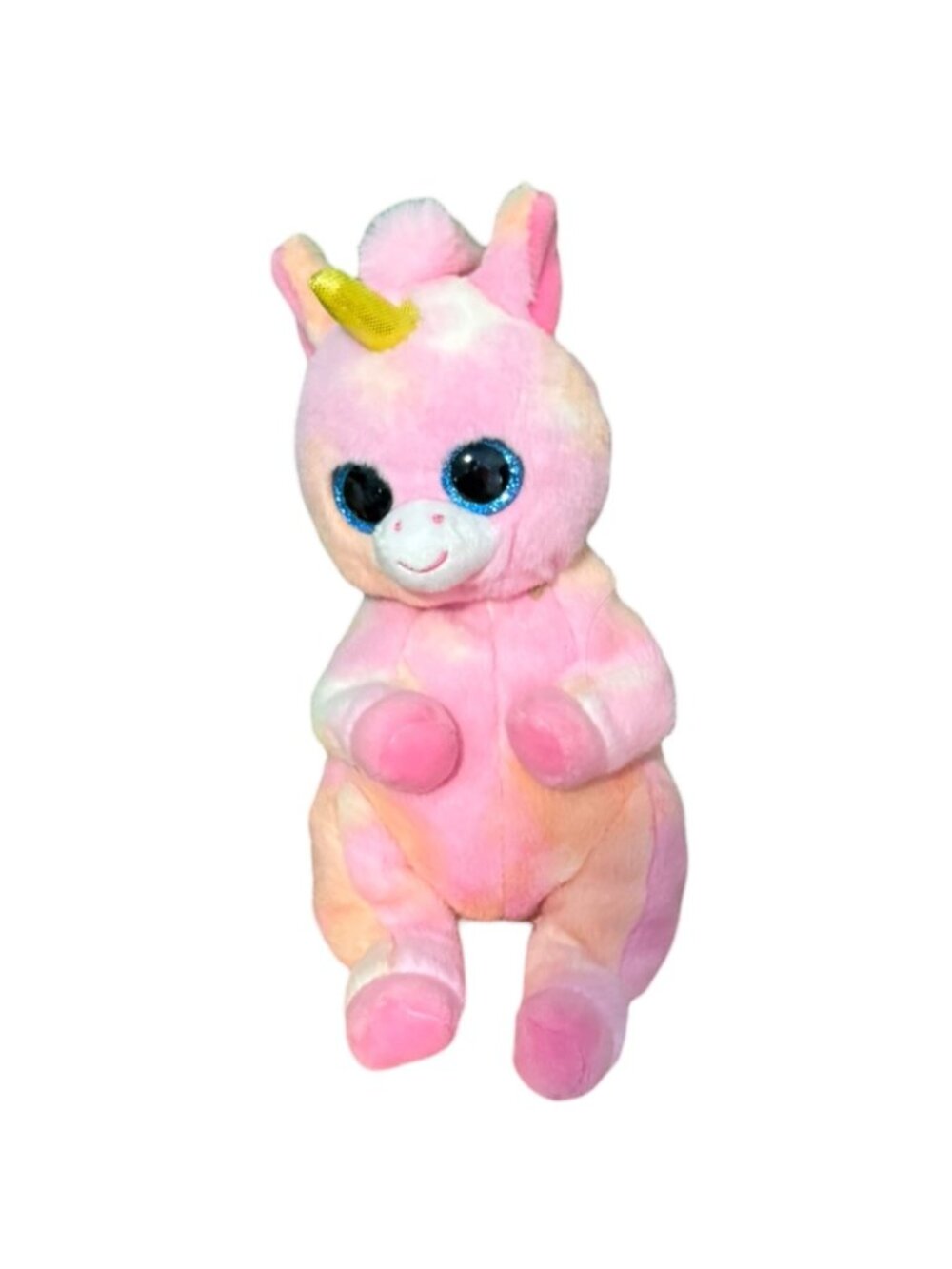 Ty Beanie Bellies “Skylar” the Unicorn Plush – Pastel Rainbow Sparkle Eyes